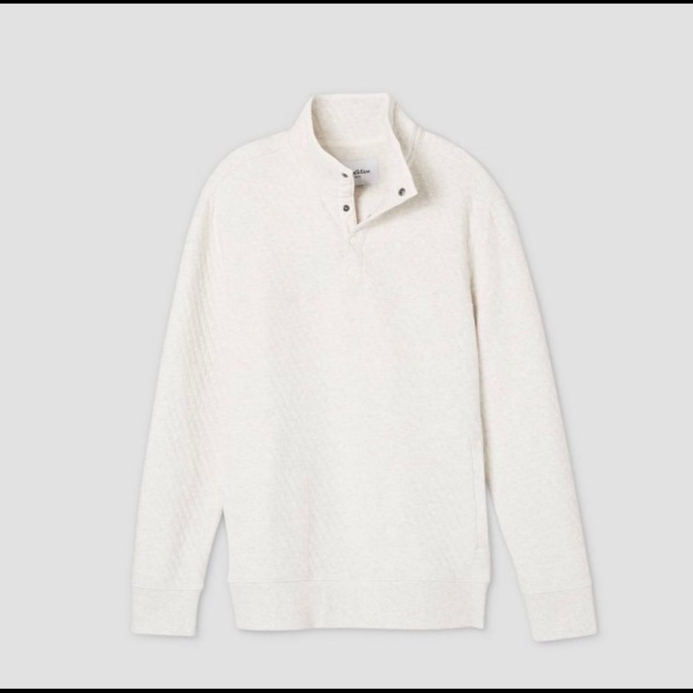 Target 1/4 Snap up Sweater